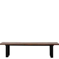 Esszimmer Bank in Holzoptik & Schwarz - Kwin