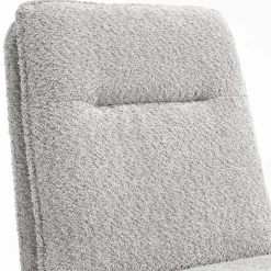 Esszimmer Drehstühle in Grau Boucle - Topra (2er Set)