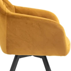 Esszimmer Drehstuhl mit Armlehnen - Delamaro