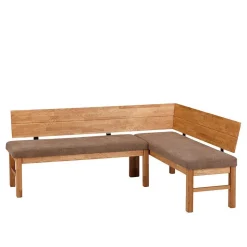 Esszimmer Eckbank aus Wildeiche & Microfaser - Virds