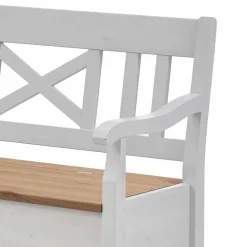 Esszimmer Eckbank Lugon aus Kiefer Weiß massiv