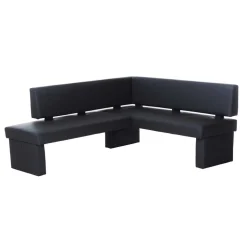 Esszimmer Eckbank Stilisto in Schwarz