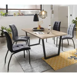 Esszimmer Essgruppe im Loft Stil - Rolandez (fünfteilig)