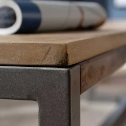 Esszimmer Esstisch Bank mit Holzsitz aus Mango - Ligurcia