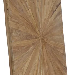 Esszimmer Esstisch mit Altholz-Platte aus Teak - Coras