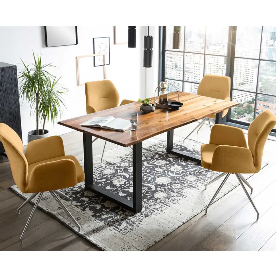 Esszimmer Gruppe in modernem Design - Waronka (fünfteilig)