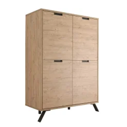 Esszimmer Highboard Rodonda im Retro Style