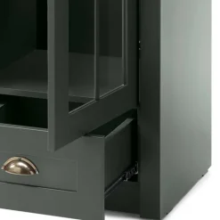 Esszimmer Möbel Set in Dunkelgrün - Niestov (vierteilig)