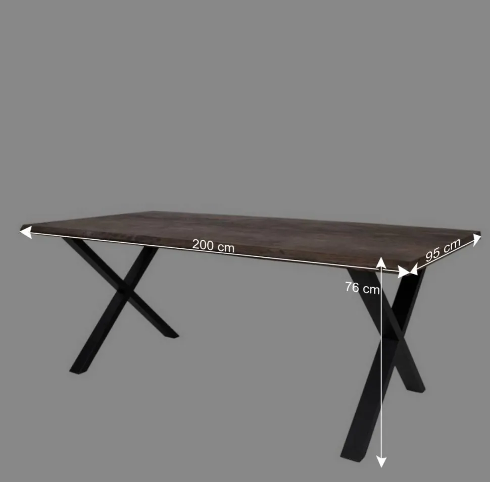 Esszimmer Möbel Set mit Tisch - Anjal (siebenteilig)