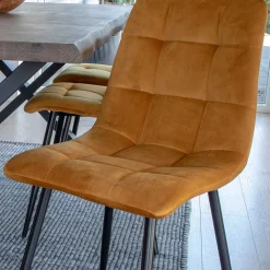 Esszimmer Möbel Set mit Tisch - Anjal (siebenteilig)