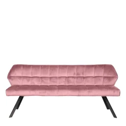 Esszimmer Polsterbank in Rosa Samt - Miobelda