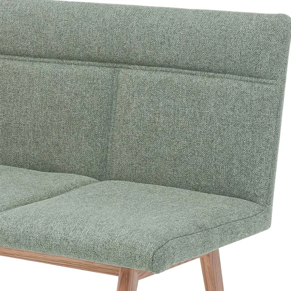 Esszimmer Polsterbank in Grün & Eiche - Pusadon