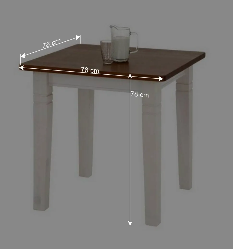 Esszimmer Sitzgruppe Barlad im Landhausstil (fünfteilig)