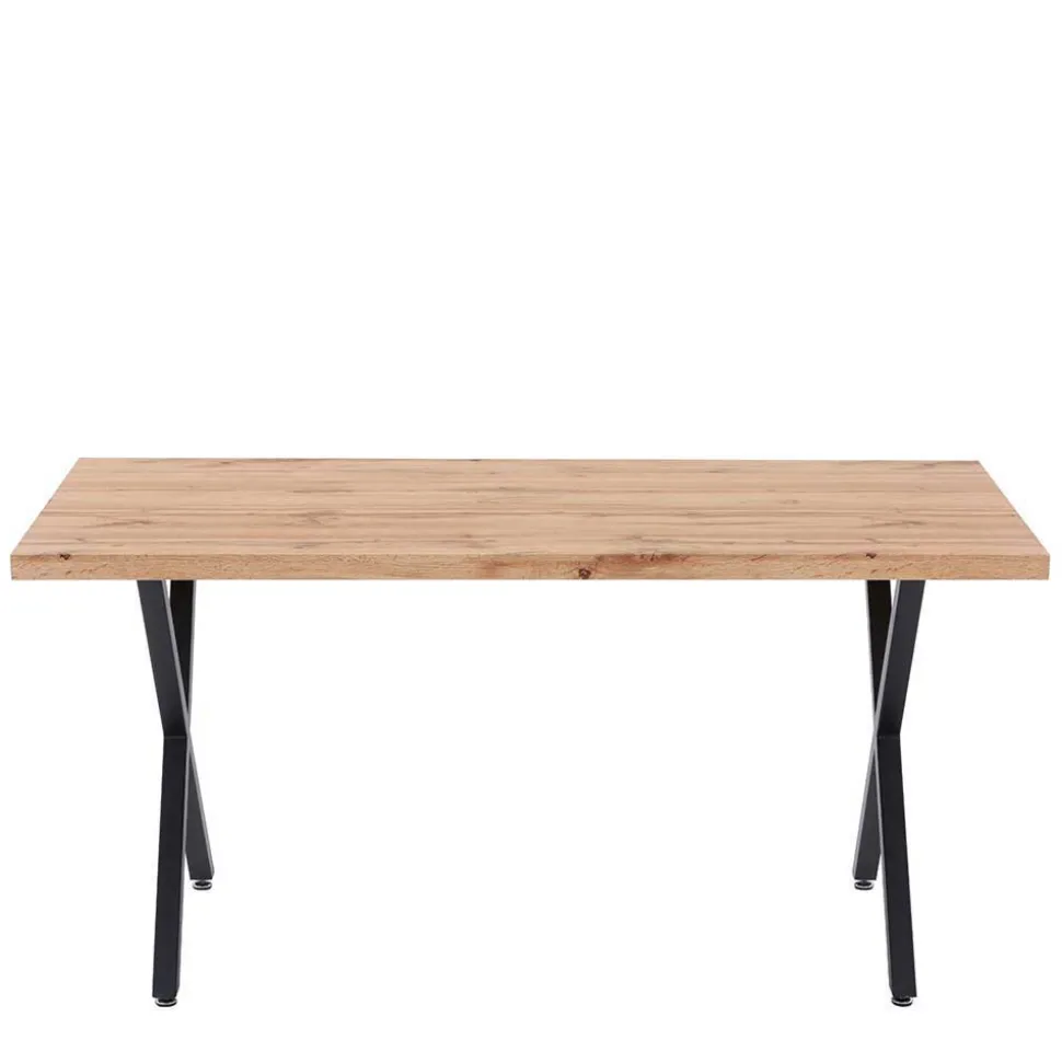 Esszimmer Sitzgruppe im Skandi Design - Grooves (fünfteilig)