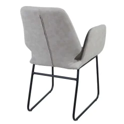 Esszimmer Sitzgruppe im Skandi Design - Grooves (fünfteilig)