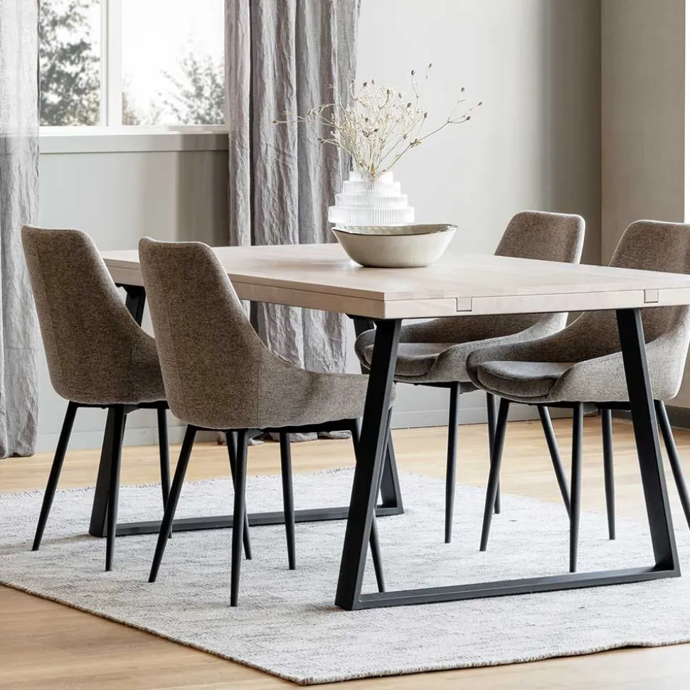 Esszimmer Sitzgruppe inklusive vier Stühle - Fuxiata (fünfteilig)