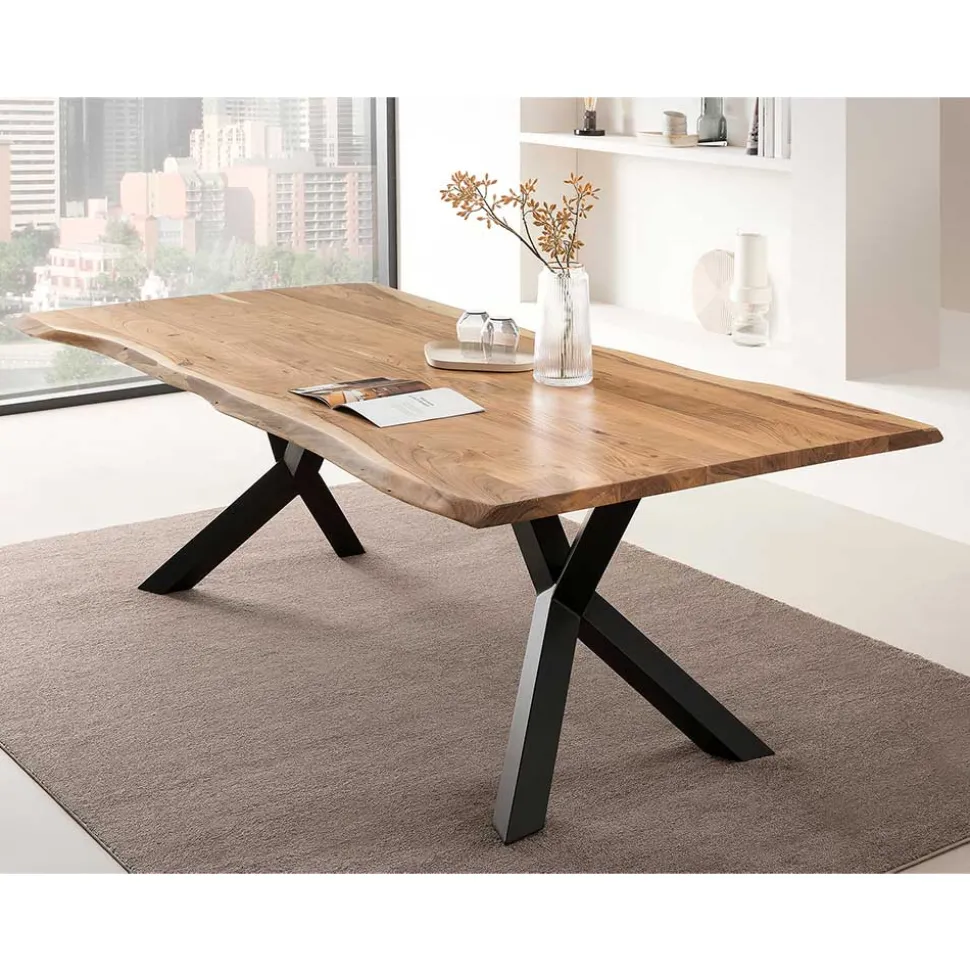 Esszimmer Sitzgruppe mit Bank Set - Jalona (sechsteilig)