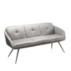 Esszimmer Sofa Casalin in Hellgrau 180cm breit