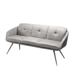 Esszimmer Sofa Casalin in Hellgrau 180cm breit