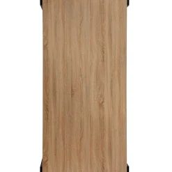 Esszimmer Tisch in Holzoptik Eiche & Schwarz - Cigano