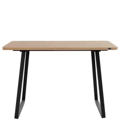 Esszimmer Tisch in Wildeiche Optik & Schwarz - Neviska