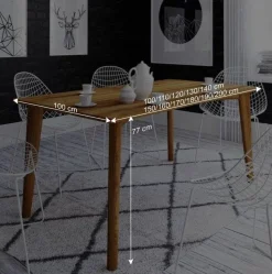 Esszimmer Wildeiche Tisch geölt - Eavy