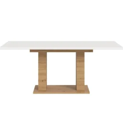 Esszimmer-Ausziehtisch mit Säulengestell - Andryas