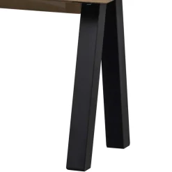 Esszimmerbank aus Eiche und Metall - Besi