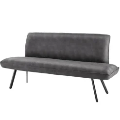 Esszimmerbank in Dunkelgrau Microfaser - Aturin