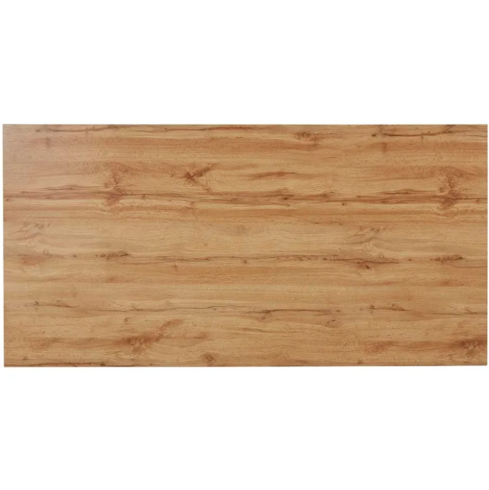 Esszimmerbank in Eiche Optik mit Schwarz - Yasmina