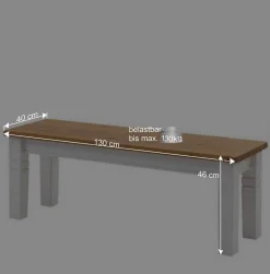 Esszimmerbank Sibiuta im skandinavischen Design