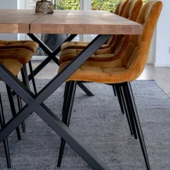 Esszimmereinrichtung Tischgruppe - Brave (siebenteilig)