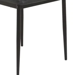 Esszimmerstühle in Anthrazit Microfaser - Furciano (2er Set)