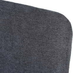 Esszimmerstühle in Dunkelgrau & Schwarz - Frees (2er Set)