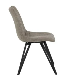 Esszimmerstuhl in Beigegrau - Beveric (Set)