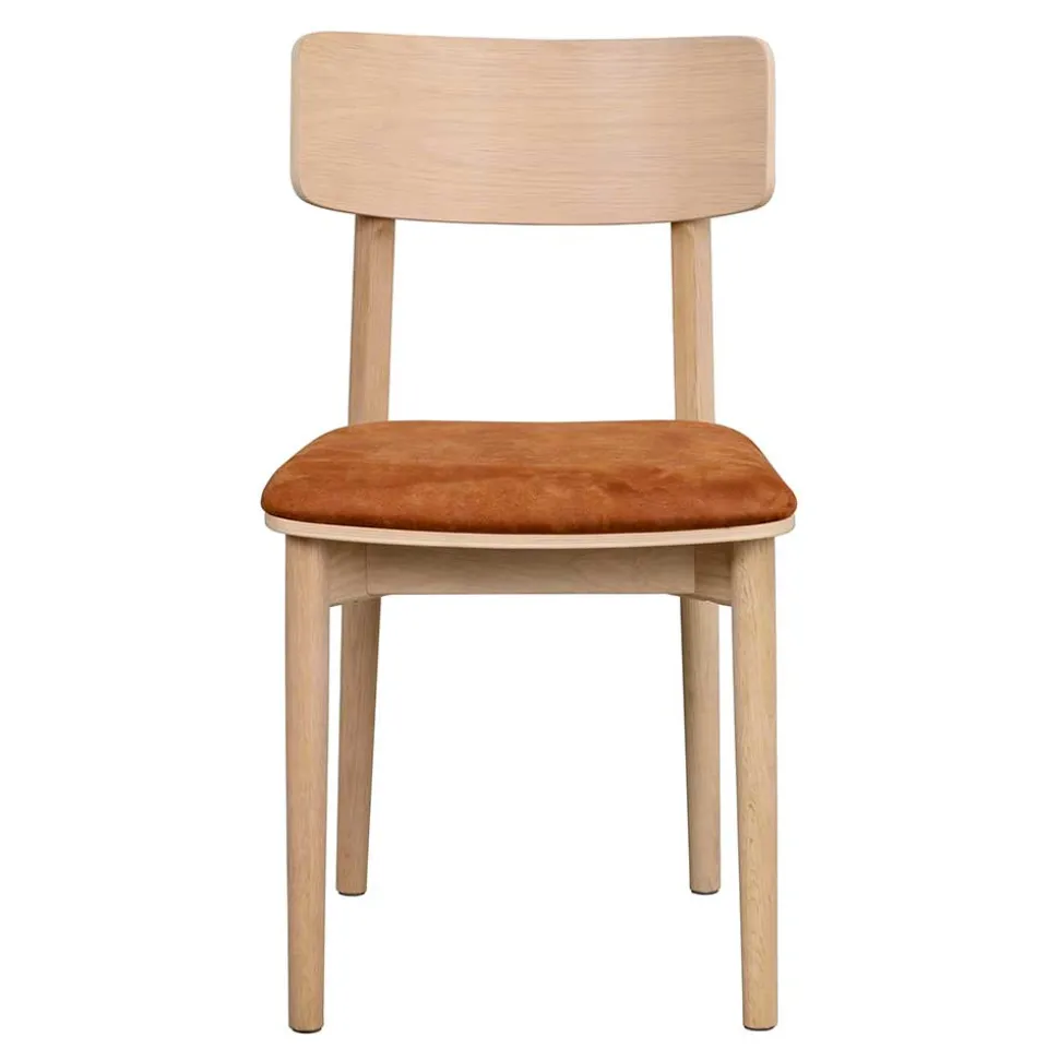 Esszimmerstuhl in Eiche White Wash - Rovinja (2er Set)