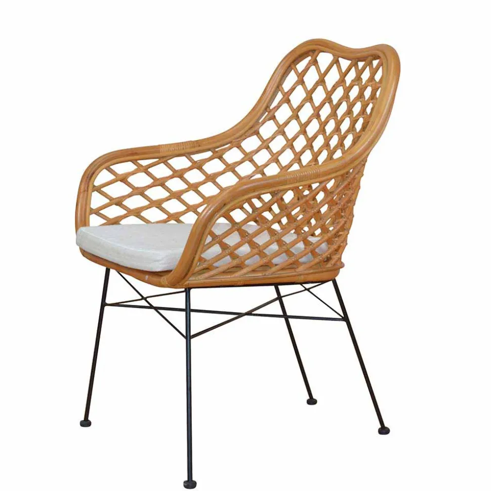 Esszimmerstuhl Ionella aus Rattan