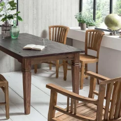 Esszimmerstuhl Mangato aus Teak massiv