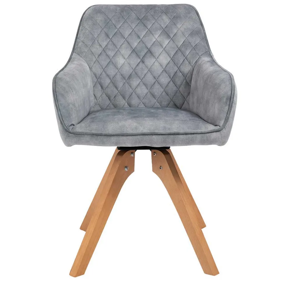 Esszimmertisch & Tischsessel Set - Salma (siebenteilig)