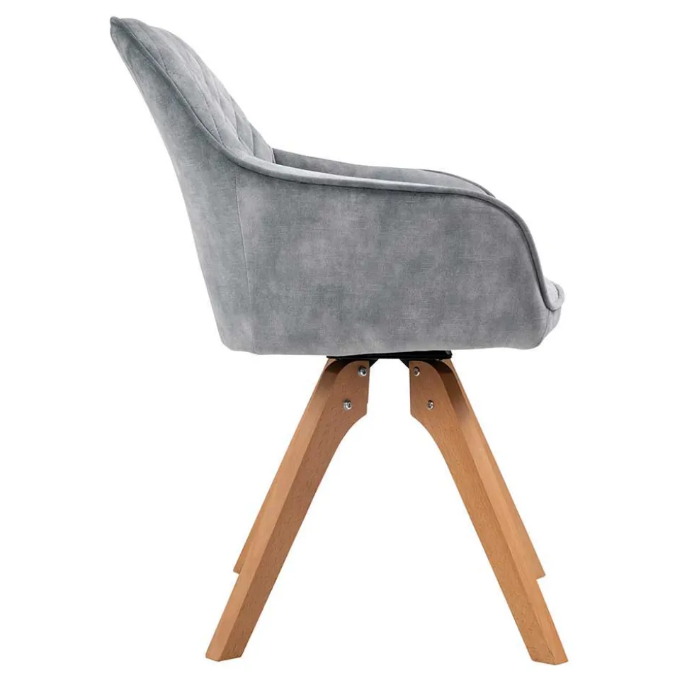 Esszimmertisch & Tischsessel Set - Salma (siebenteilig)