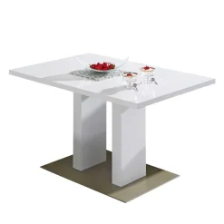 Esszimmertisch Caith in Weiß