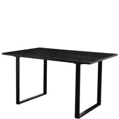 Esszimmertisch in Schwarz Holzoptik - Cervena