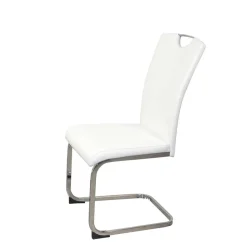 Esszimmertisch mit Glasplatte & Stühle - Chepter (fünfteilig)