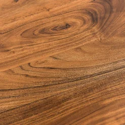 Esszimmertisch mit Naturkante und A-Design-Gestell - Viradossa