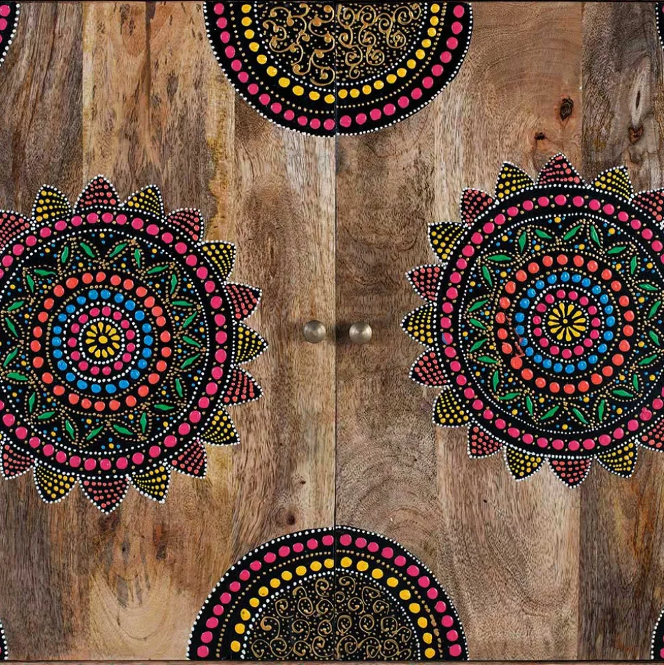 Ethno Style Highboard handbemalt - Azua