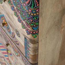 Ethno Style Schrank handbemalt - Azua