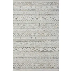 Ethno Teppich mit Kurzflor - Vahidos