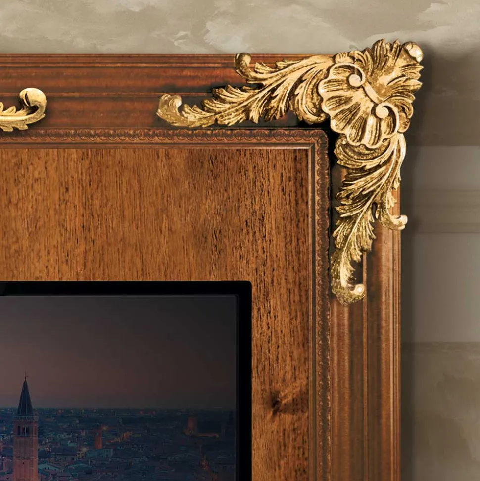 Extravagante TV Anbauwand Möbelset - Carlenna (vierteilig)