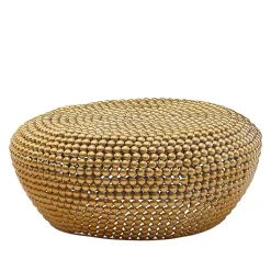 Extravaganter Couchtisch in Gold aus Alu - Westerland