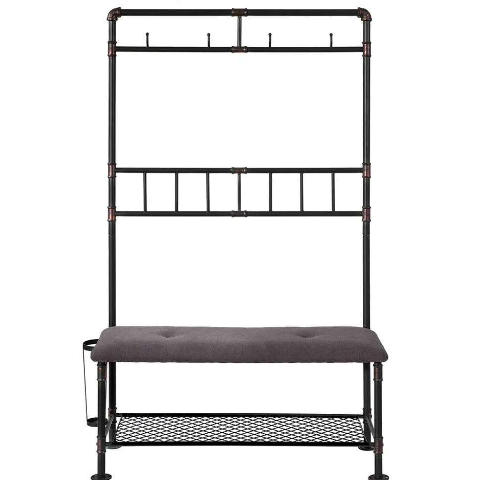 Factory Design Garderobe aus Eisen Rohren - Nenvia